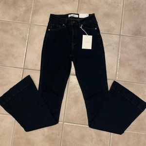 KanCan dark wash flare jeans